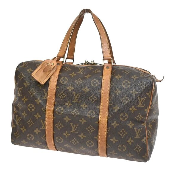 LOUIS VUITTON Sac Souple 35 Travel Hand Bag Monogram Leather BN M41626 64FB838 - Picture 1 of 13
